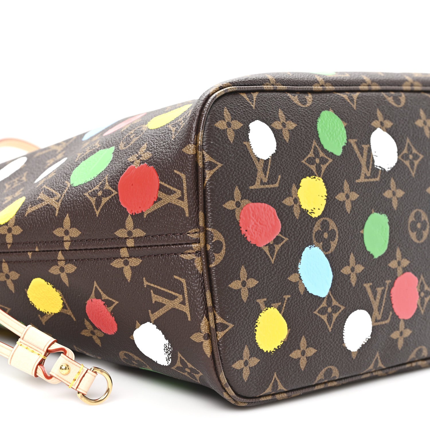 Louis Vuitton LV X YK Monogram Dots Neverfull MM 9 of 10