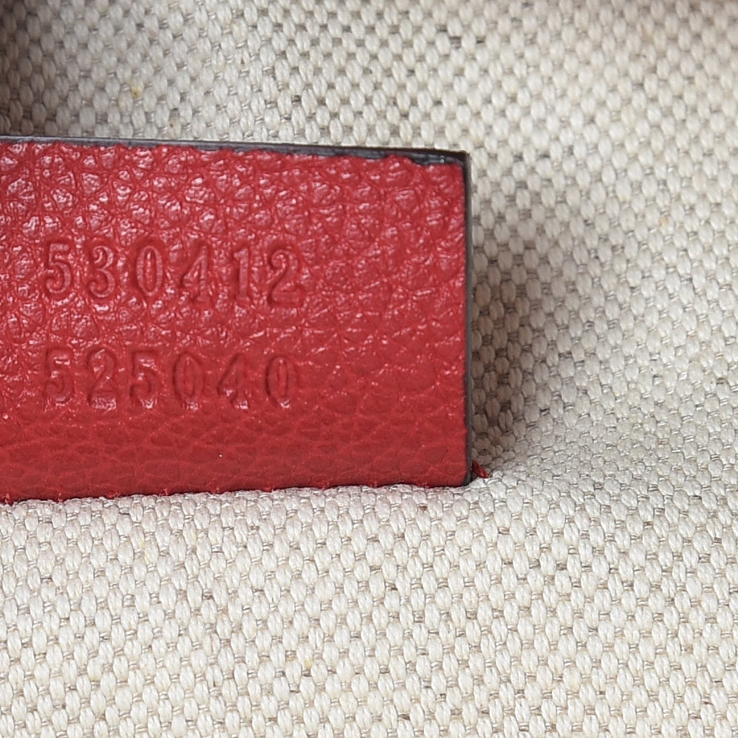 Gucci Grained Calfskin Logo Belt Bag Hibiscus Red 10 of 12