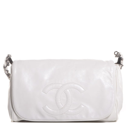 Chanel Calfskin Rock and Chain Small Flap White 1 of 7