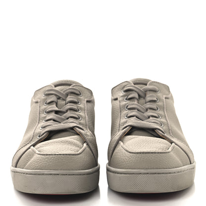 Christian Louboutin Grained Calfskin Rantulow Orlato Flat Sneakers 43 Goose 3 of 12