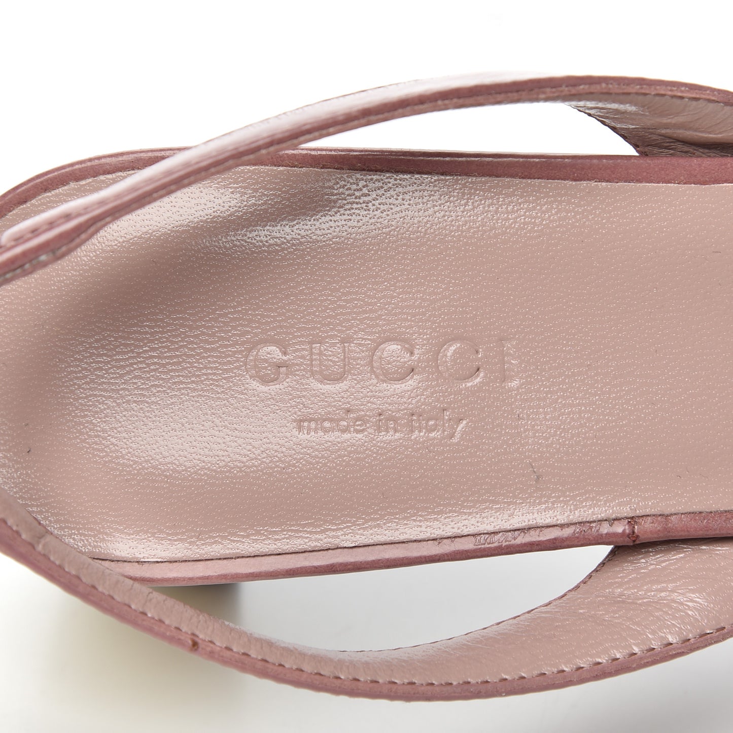 Eel Arielle Round Toe Pumps 35.5 Rose Bud