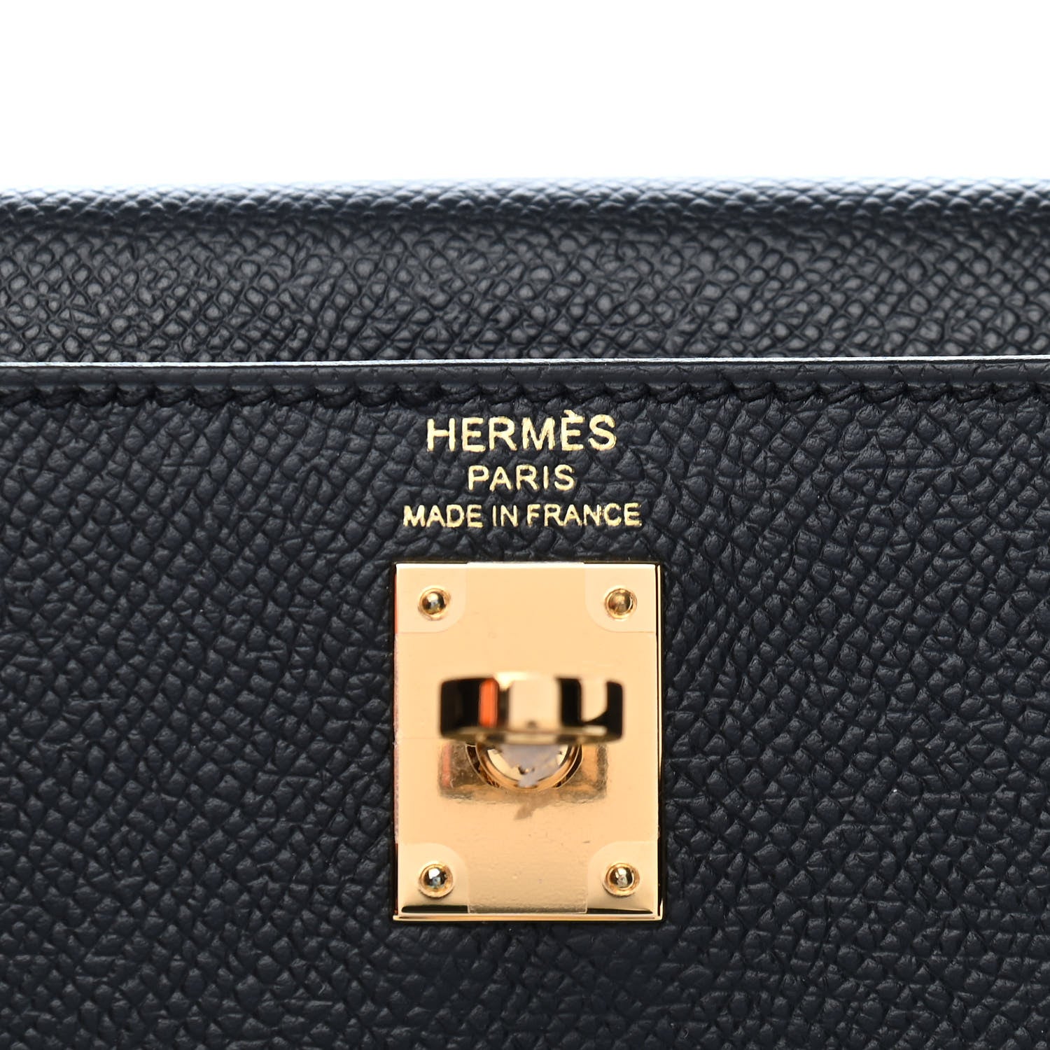 Hermes Epsom Kelly Sellier 25 Black 10 of 19