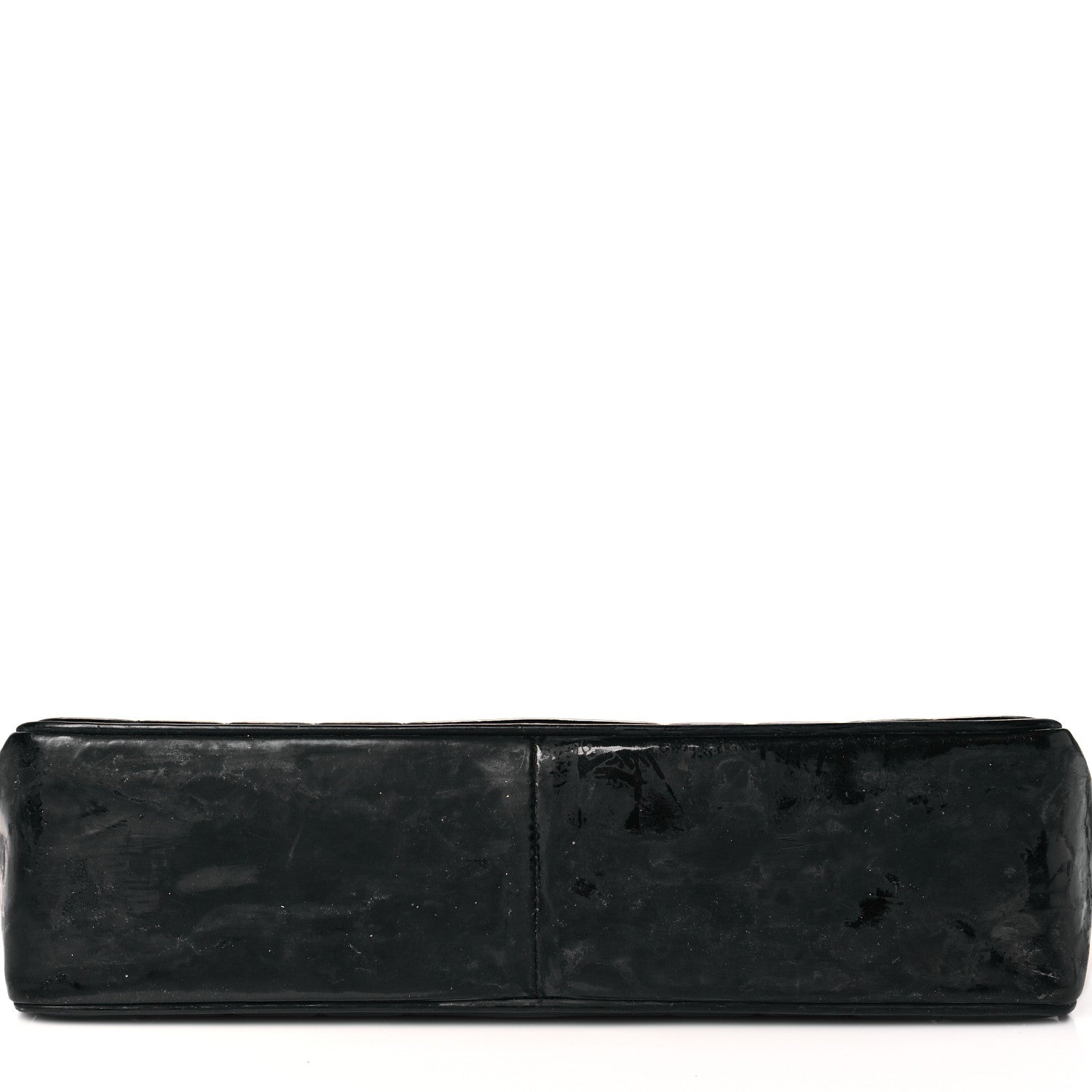 Chanel Patent Vertical Quilted Jumbo Single Flap Black 17 of 17