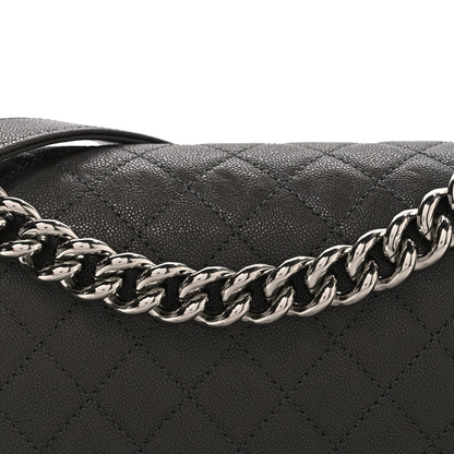 Chanel Caviar Quilted Medium Boy Flap Dark Grey 8 of 10
