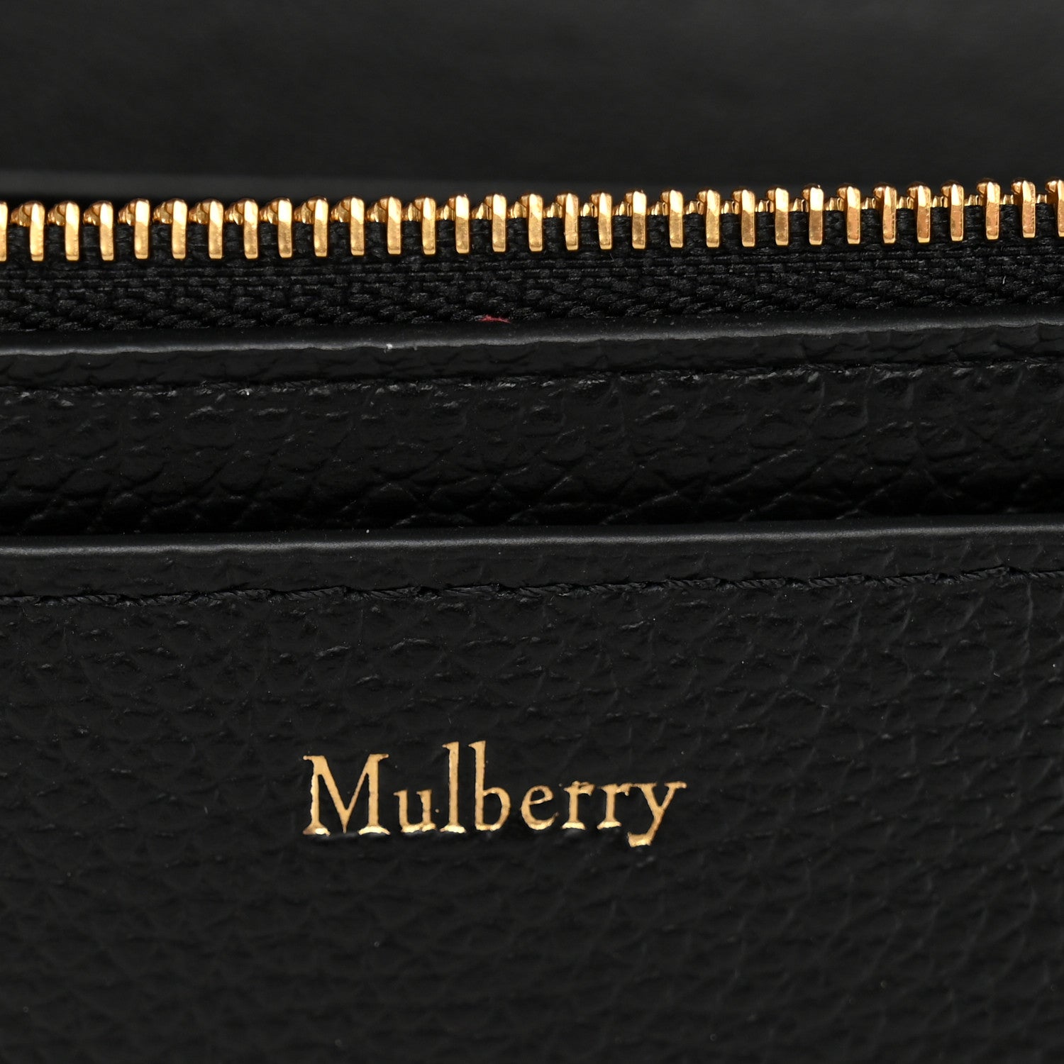 Mulberry Small Classic Grain Calfskin Darley Clutch Clay 6 of 10