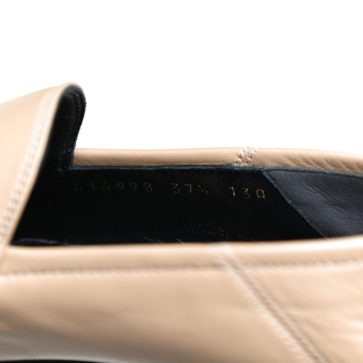 Lambskin Womens Brixton Horsebit Loafers 37.5 Wheat