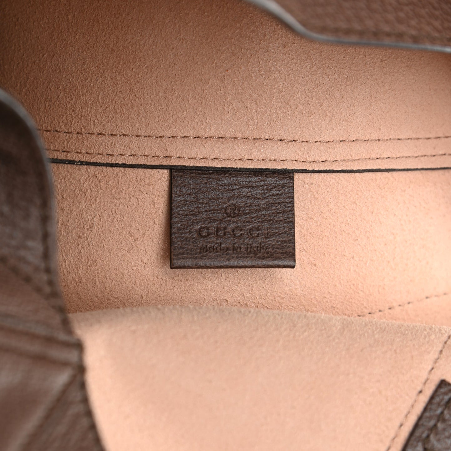 GG Supreme Monogram Web Ophidia Tote Brown