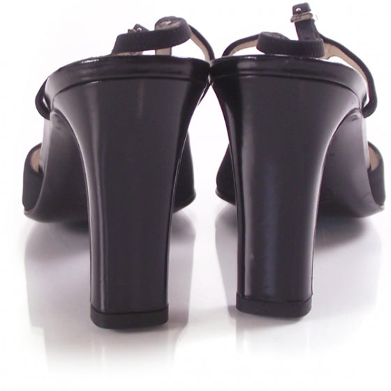Pointed Toe Sling Back Pumps