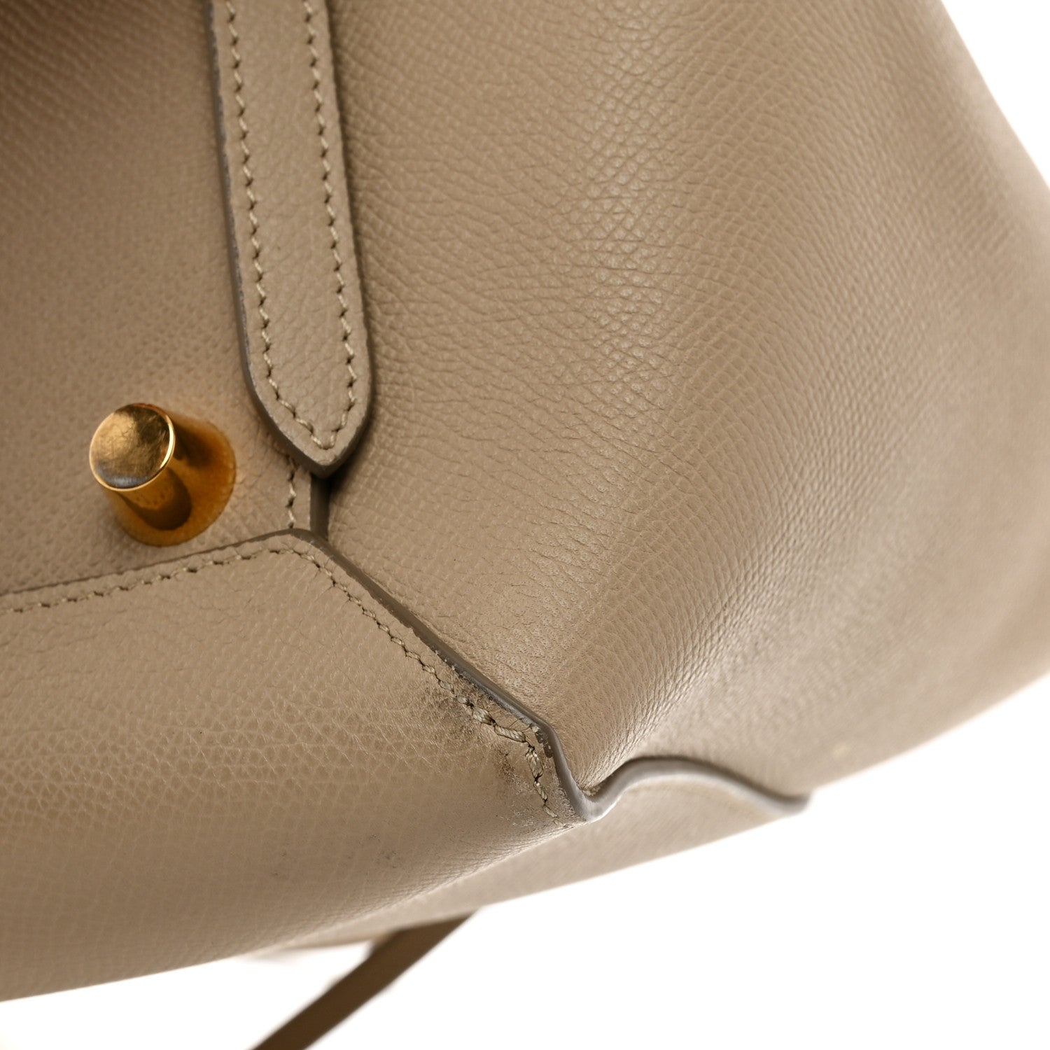 Celine Grained Calfskin Mini Belt Bag Dune 10 of 10