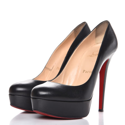 Christian Louboutin Kid Bianca 140 Pumps 37 Black 3 of 10
