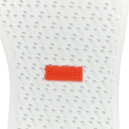 Hermes Calfskin Day Sneakers 35.5 White 7 of 8