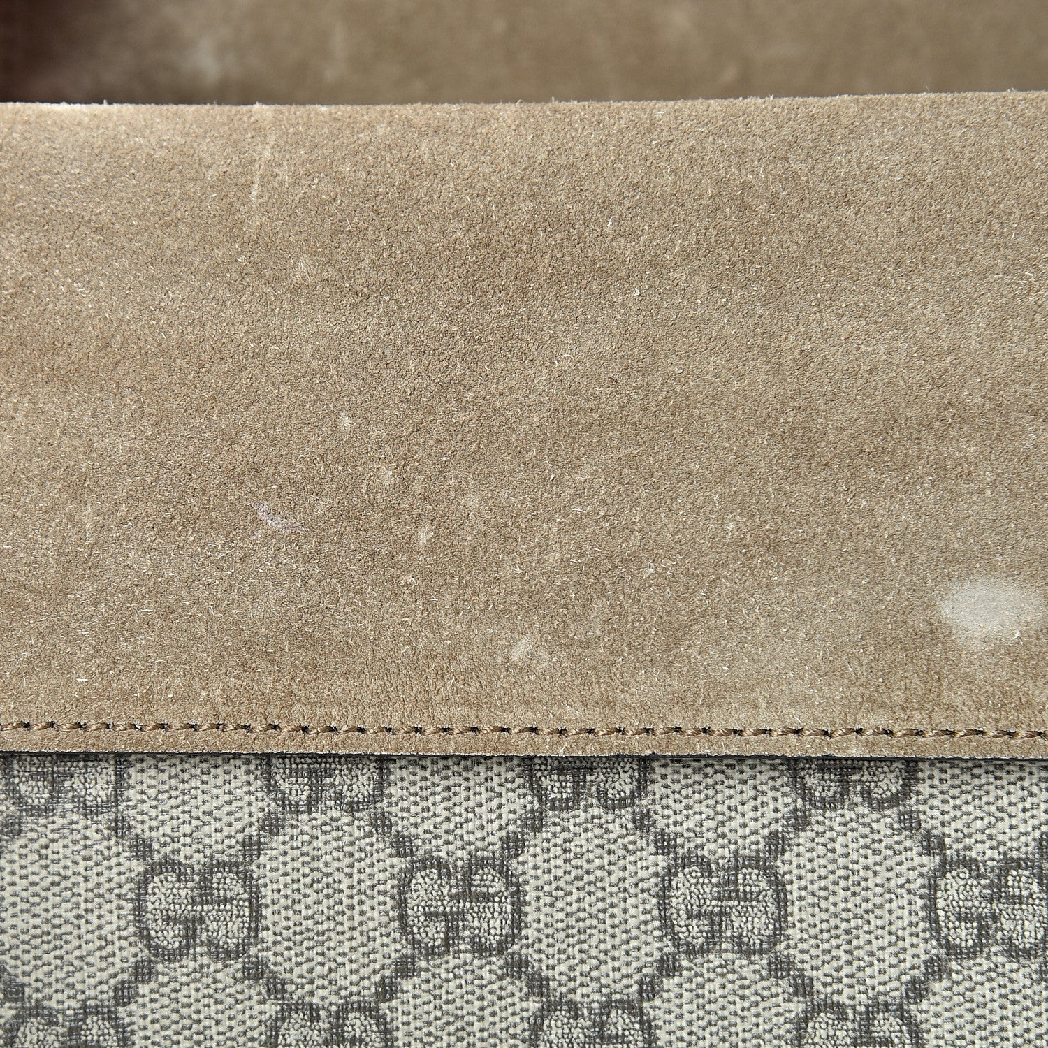 Gucci GG Supreme Monogram Small Dionysus Shoulder Bag Taupe 14 of 16