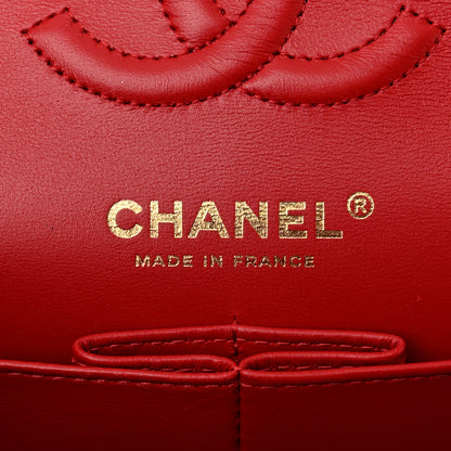 Chanel Caviar Quilted Small Double Flap Red 6 of 11