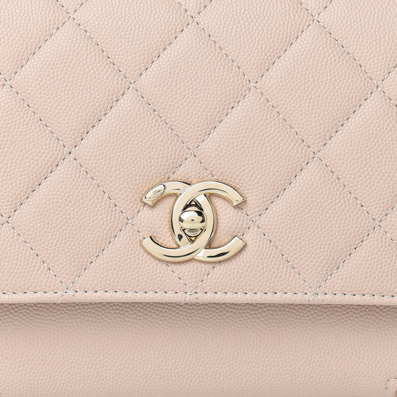 Chanel Caviar Quilted Medium Business Affinity Flap Light Beige 8 of 14