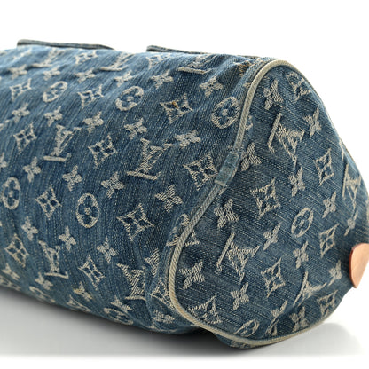 Louis Vuitton Monogram Denim Neo Speedy Blue 10 of 15
