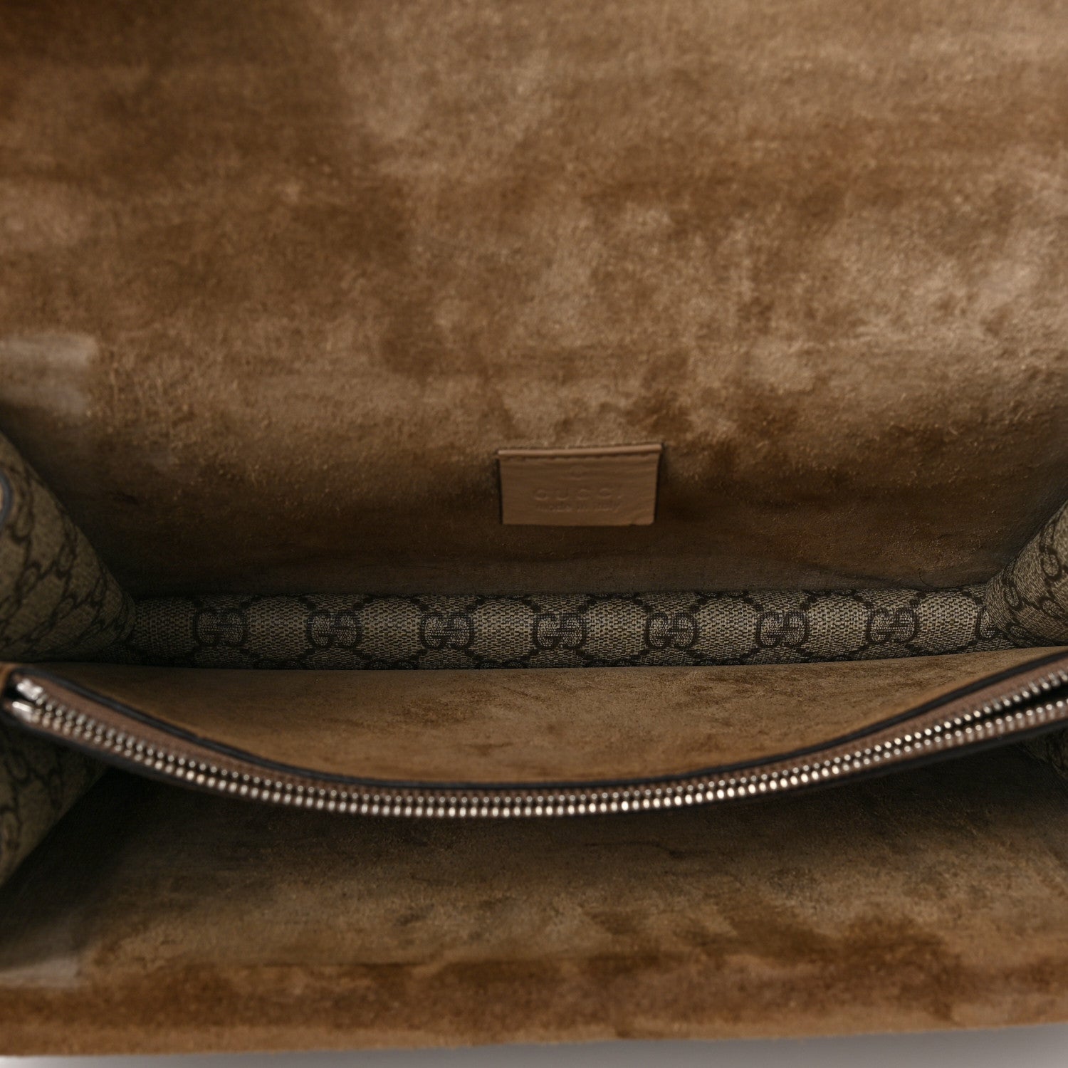 Gucci GG Supreme Monogram Small Dionysus Shoulder Bag Taupe 5 of 7