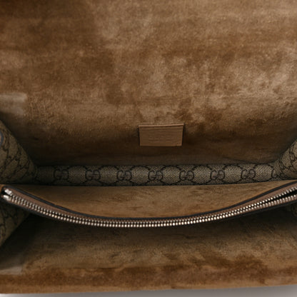 Gucci GG Supreme Monogram Small Dionysus Shoulder Bag Taupe 5 of 7