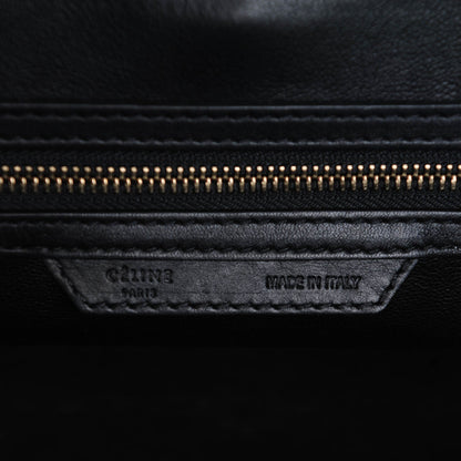 Celine Velluto Calfskin Mini Tri-Color Luggage Navy 6 of 8