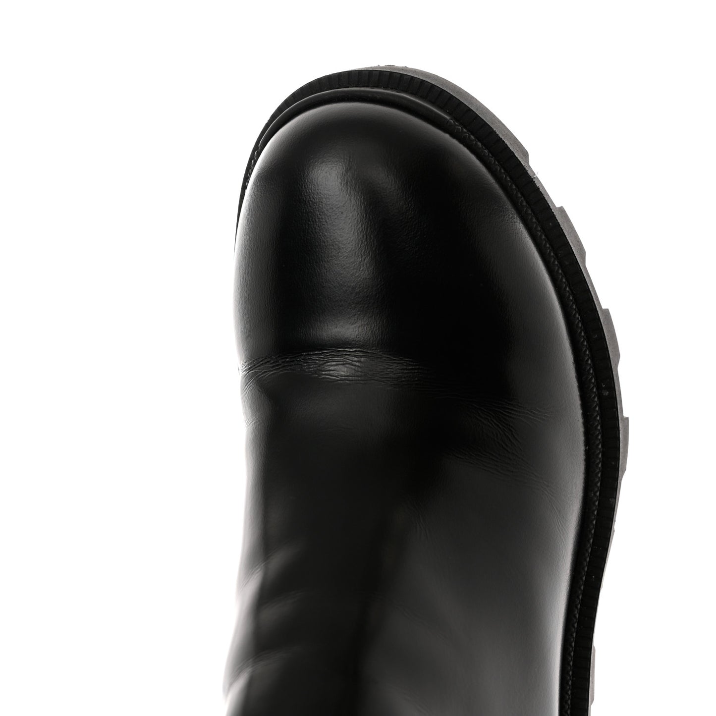 Calfskin Crystal GG Trip Chelsea Ankle Boots 36 Black