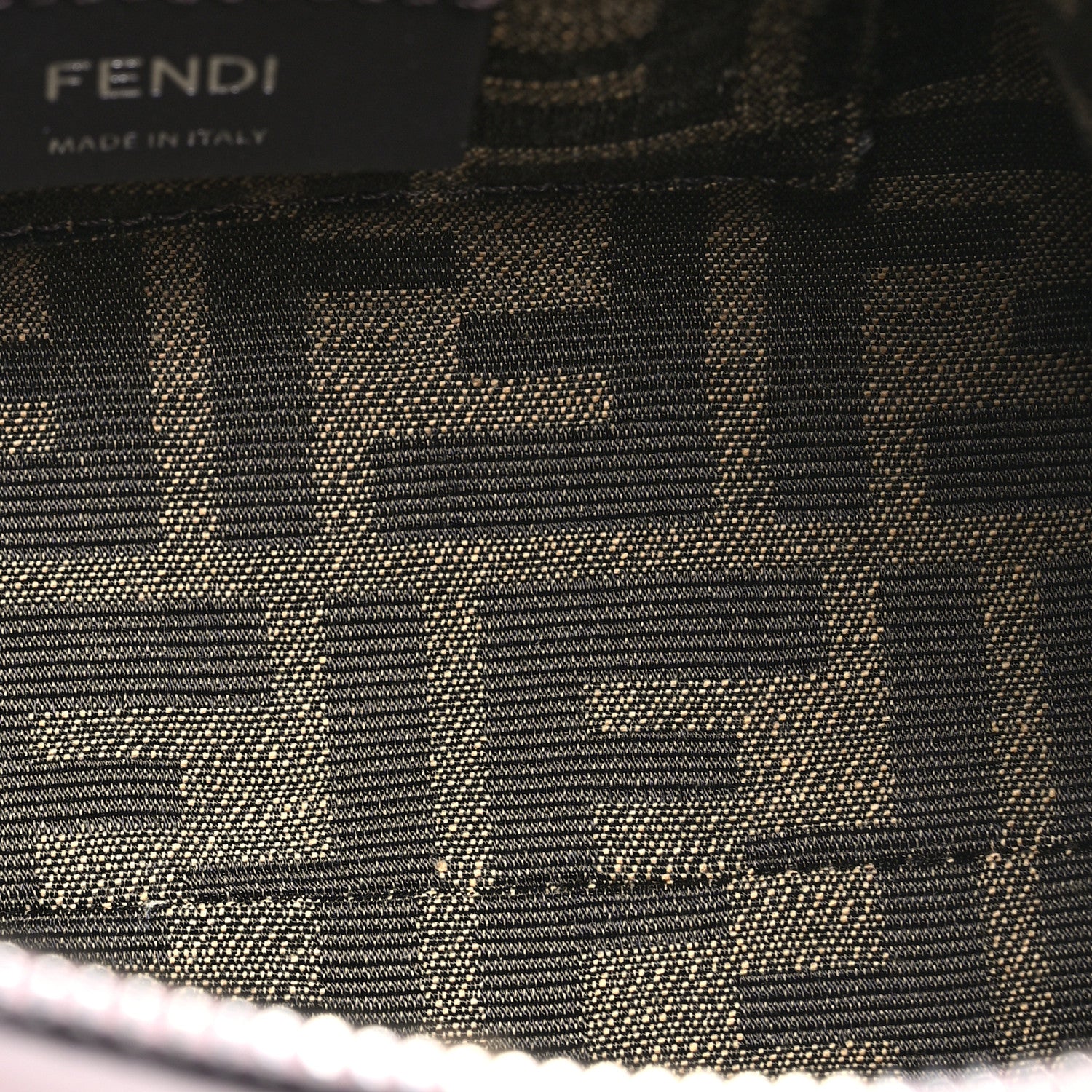 Fendi Plexiglass Logo Embossed Mini By The Way Top Handle Boston Bag Soft Berry 5 of 10