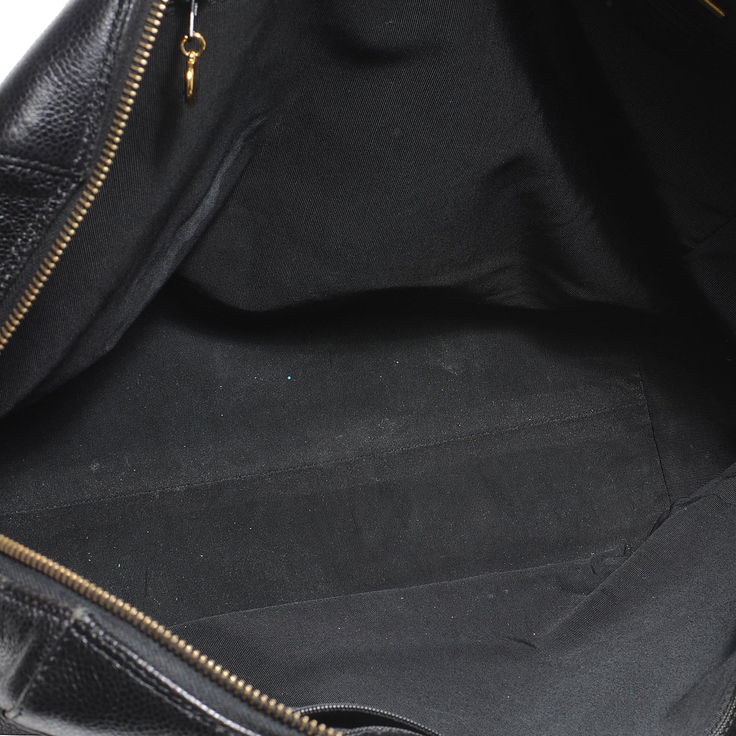 Chanel Caviar Large CC Shoulder Bag Black 5 of 7