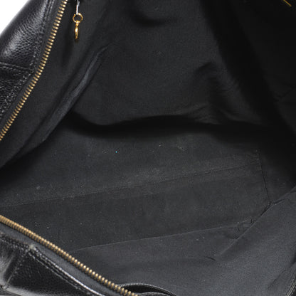 Chanel Caviar Large CC Shoulder Bag Black 5 of 7