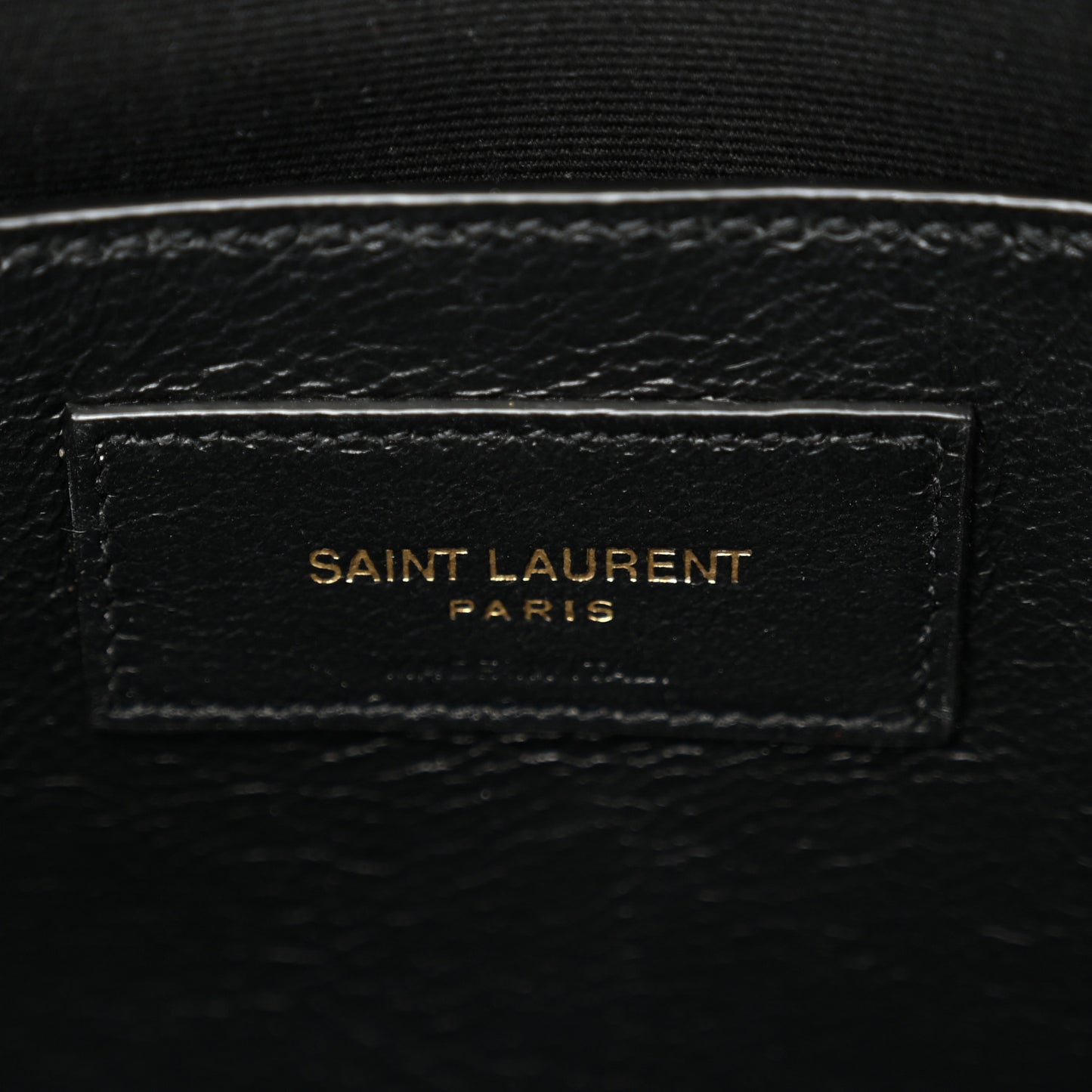 Shiny Calfskin Crocodile Embossed Small Manhattan Baguette Black