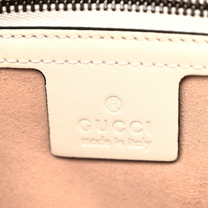 Gucci Calfskin Matelasse Small GG Marmont Shoulder Bag White 6 of 10