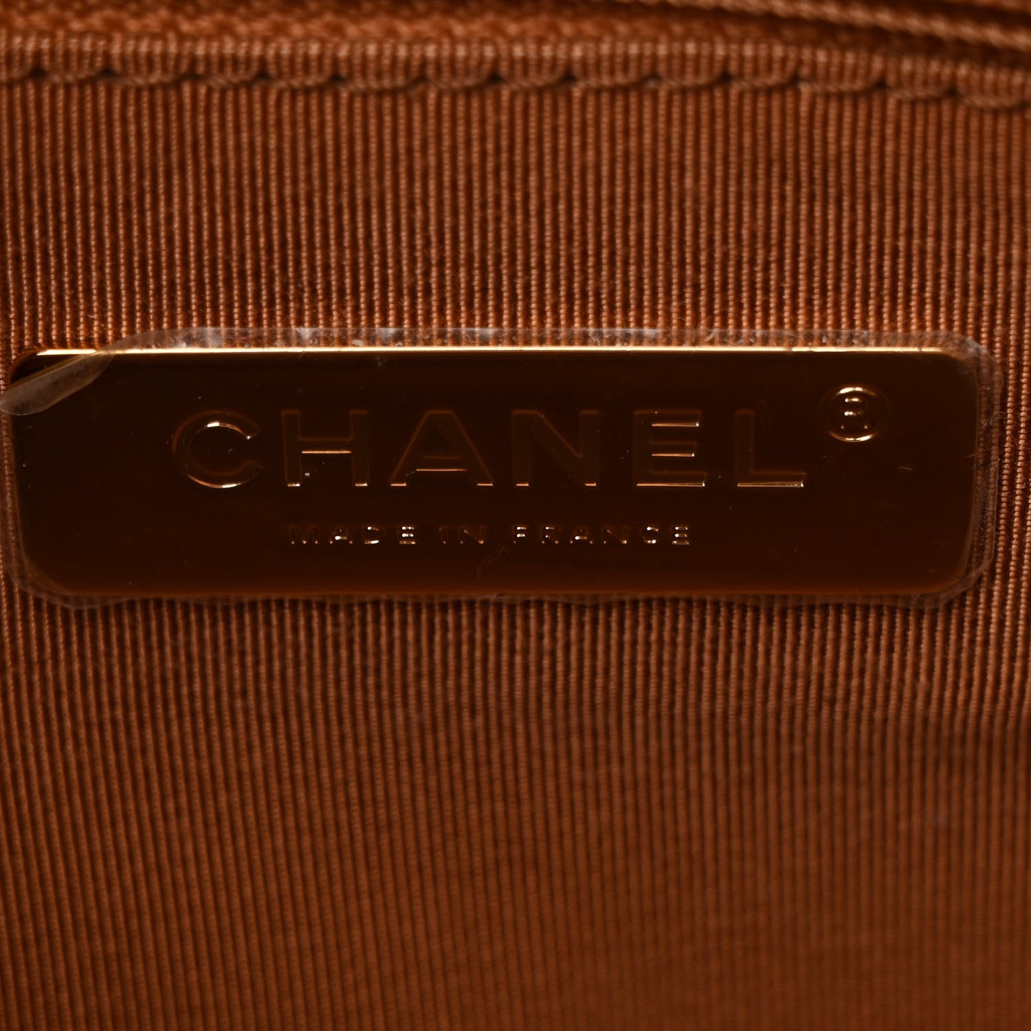 Chanel Lambskin Quilted Medium Chanel 19 Flap Brown 6 of 11