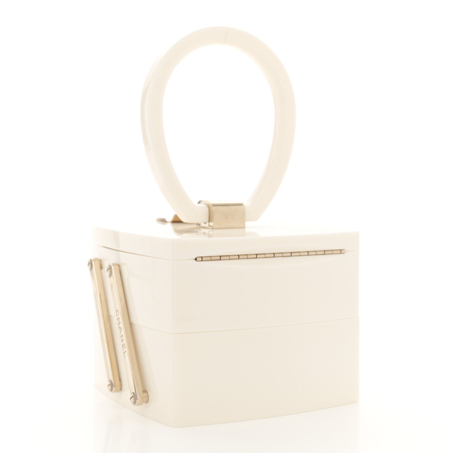 Plexiglass Vanity Box Ivory