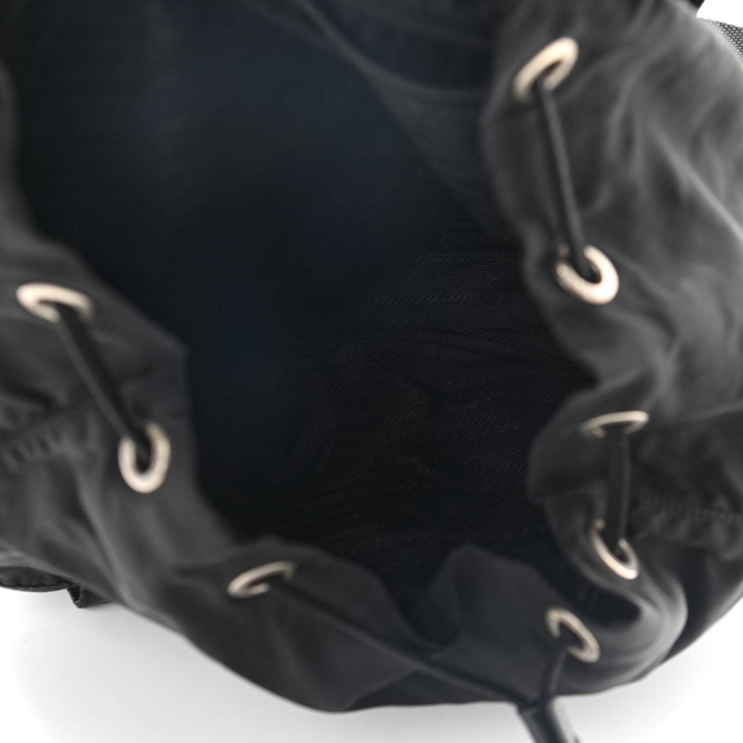 Nylon Vela Medium Backpack Black