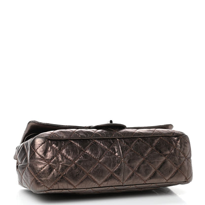 Chanel Metallic Aged Calfskin Quilted 2.55 Reissue 226 Flap Bronze 3 of 5