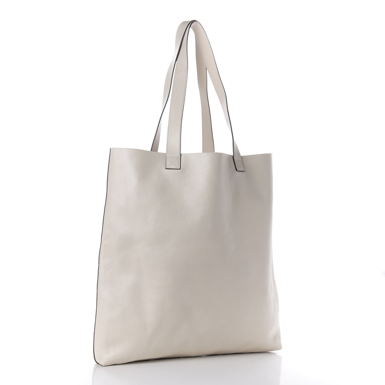Gucci Calfskin Mens Logo Tote White 2 of 10