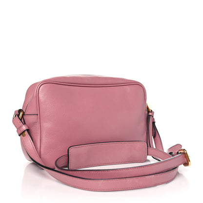 Prada Glace Calfskin Embossed Logo Crossbody Loto 3 of 11