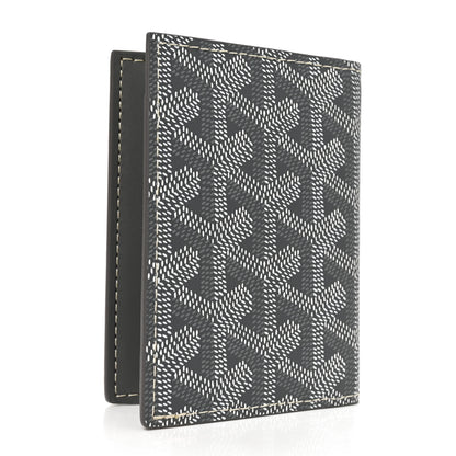 Goyard Goyardine Saint Marc Folding Card Case Grey 3 of 7