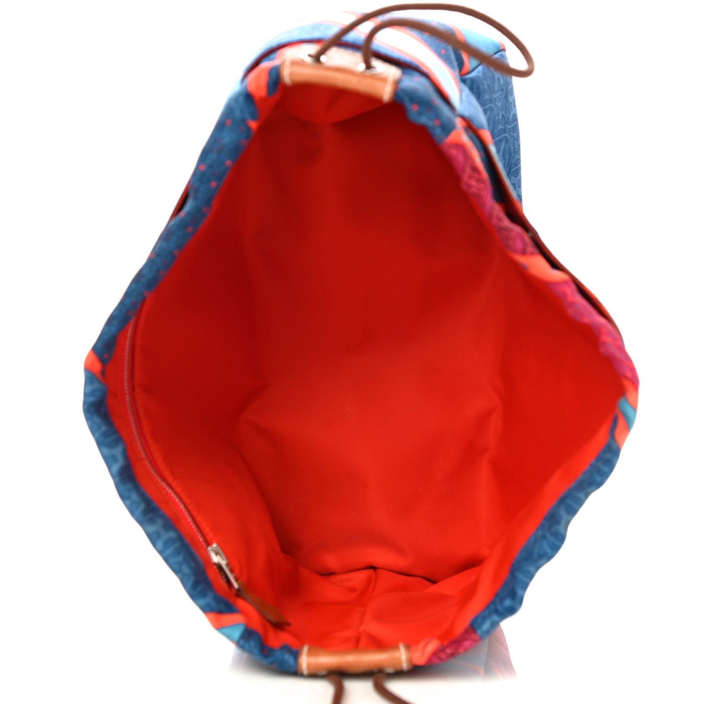 Silk Carre en Cravates Fourbi 25 MM Pouch Bleu Saphir