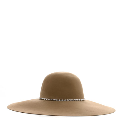 Hermes Beaver Felt Bruna Chaine d'Ancre Hat 58 Beige 4 of 8