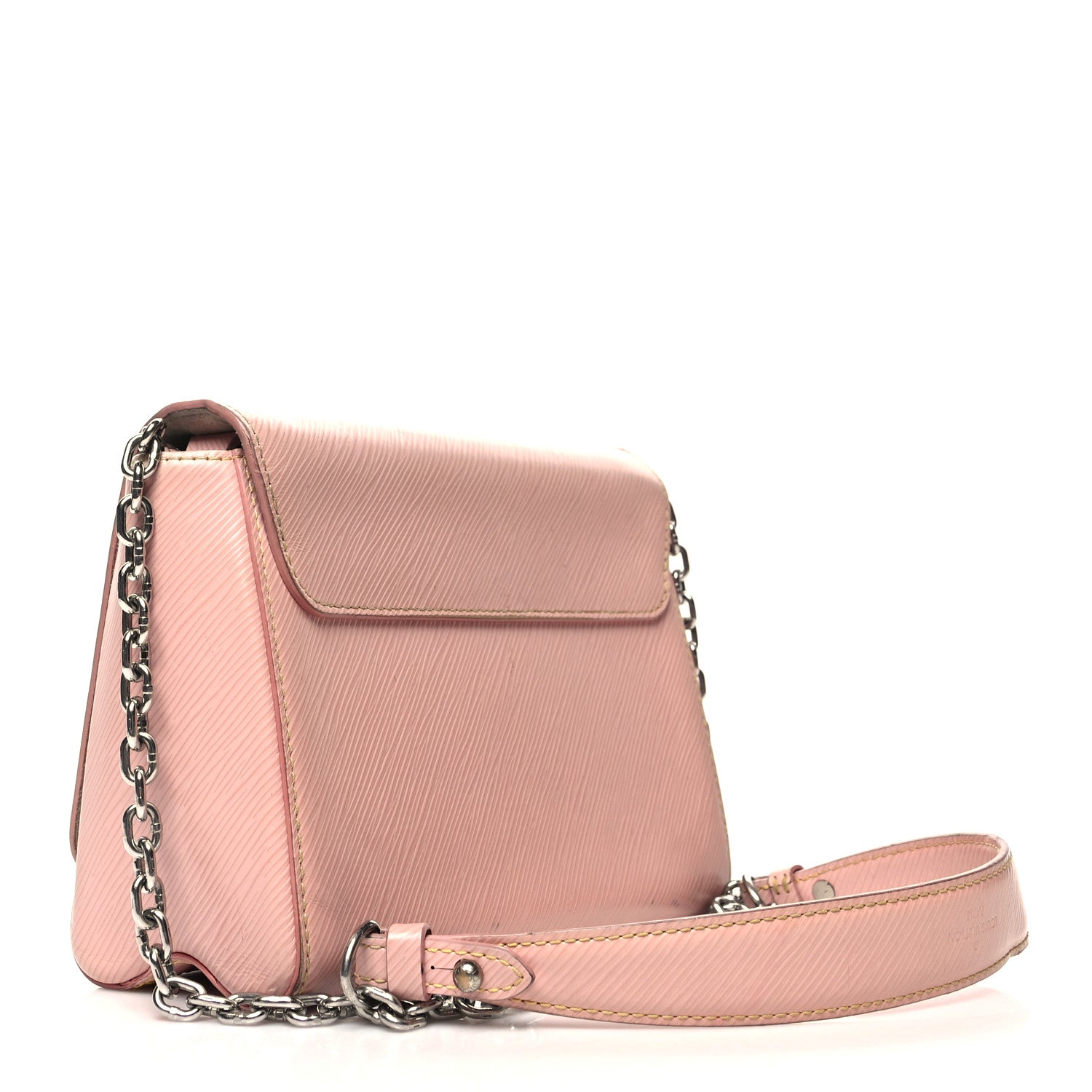 Louis Vuitton Epi Twist Shoulder Bag MM Rose Ballerine 3 of 18