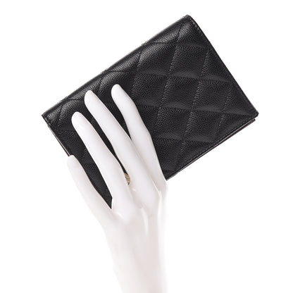 Chanel Caviar Quilted Passport Holder Black 2 of 8