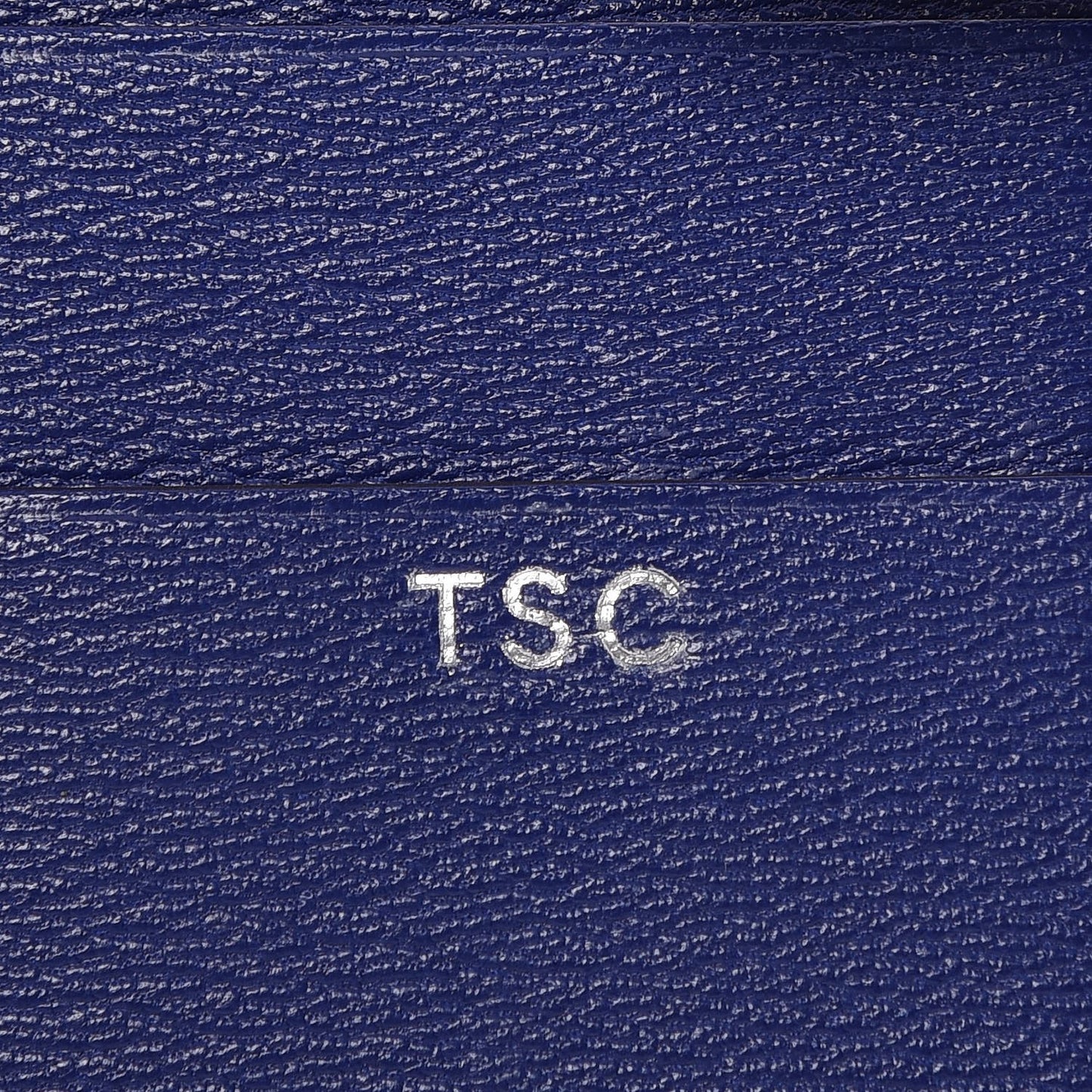 Shiny Alligator Bearn Wallet Bleu Electrique