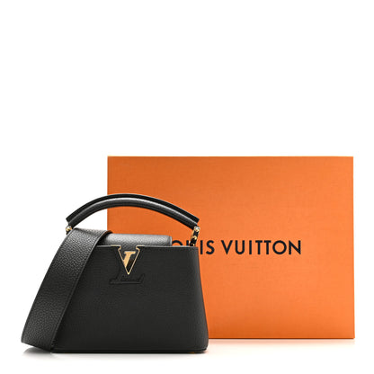 Louis Vuitton Taurillon Mini Capucines Black 10 of 10