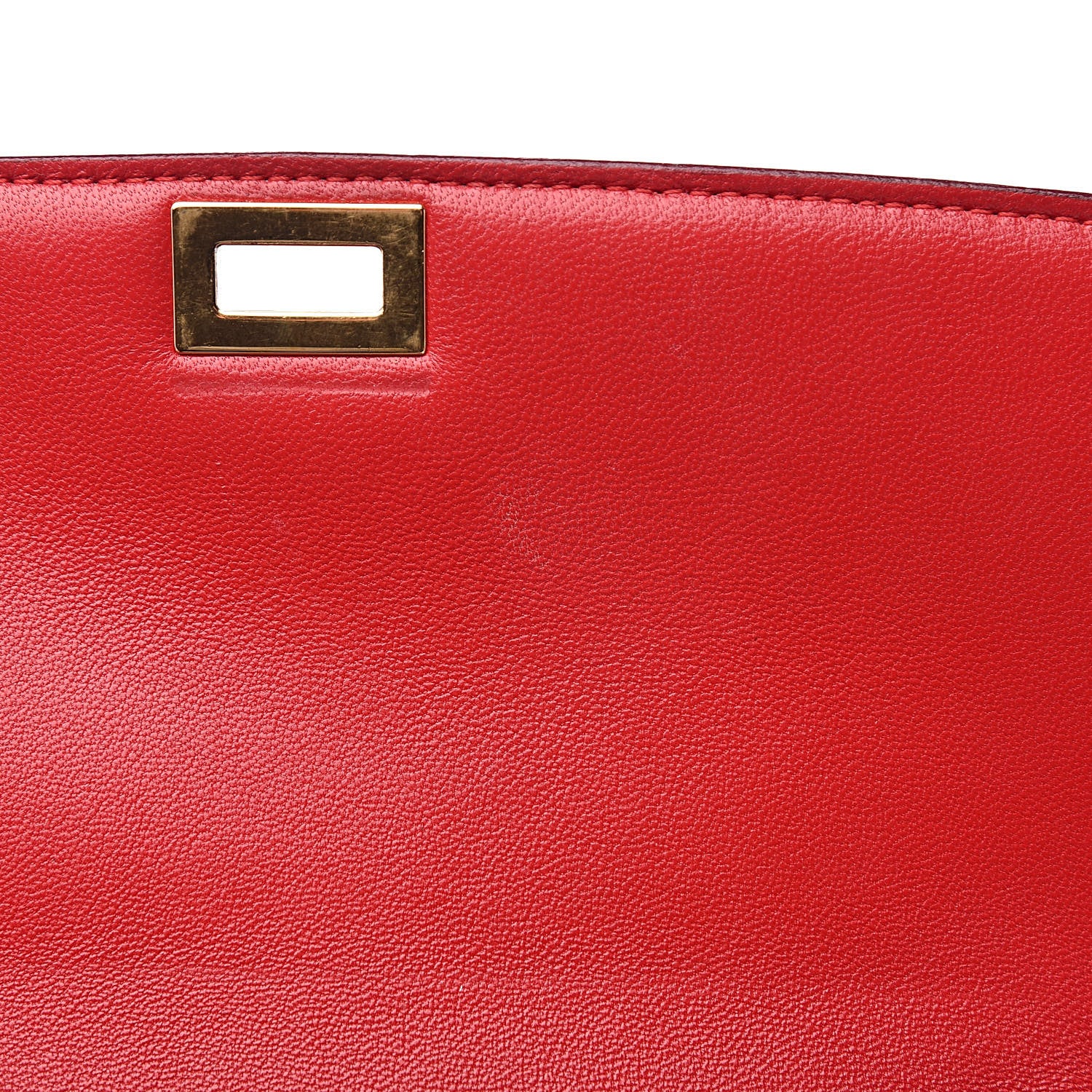 Celine Goatskin Medium Classic Box Flap Bag Carmin 13 of 14