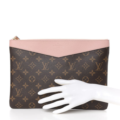 Louis Vuitton Monogram Daily Pouch Rose Poudre 2 of 6