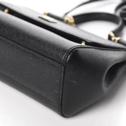 Dolce & Gabbana Dauphine Small Miss Sicily Satchel Black 7 of 18