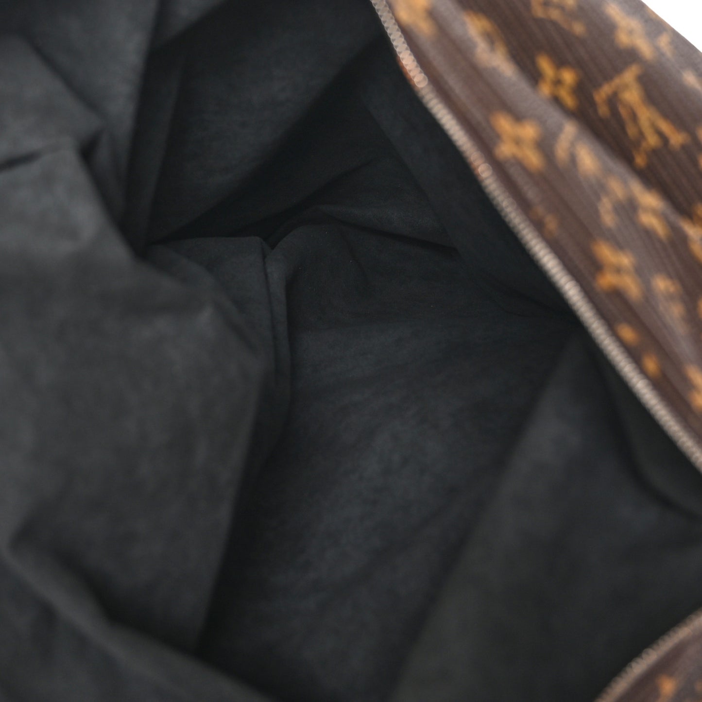 Monogram Canvas Pleated Explorer GM