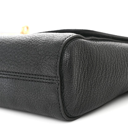 Mulberry Glossy Goatskin Small Lily Flap Black 10 of 10