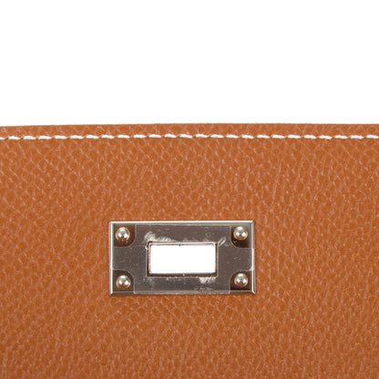 Hermes Epsom Kelly Longue Wallet Gold 8 of 15