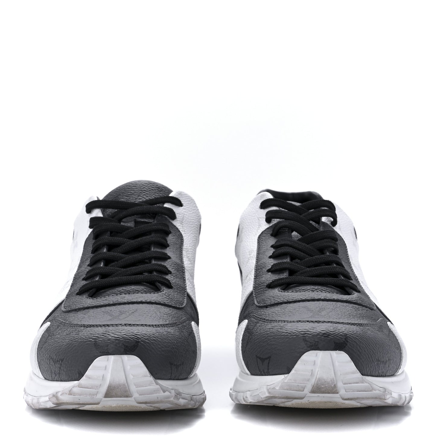 Monogram Eclipse Ice Reverse Mens Run Away Sneakers 9