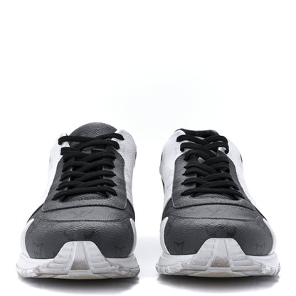 Louis Vuitton Monogram Eclipse Ice Reverse Mens Run Away Sneakers 9 2 of 8