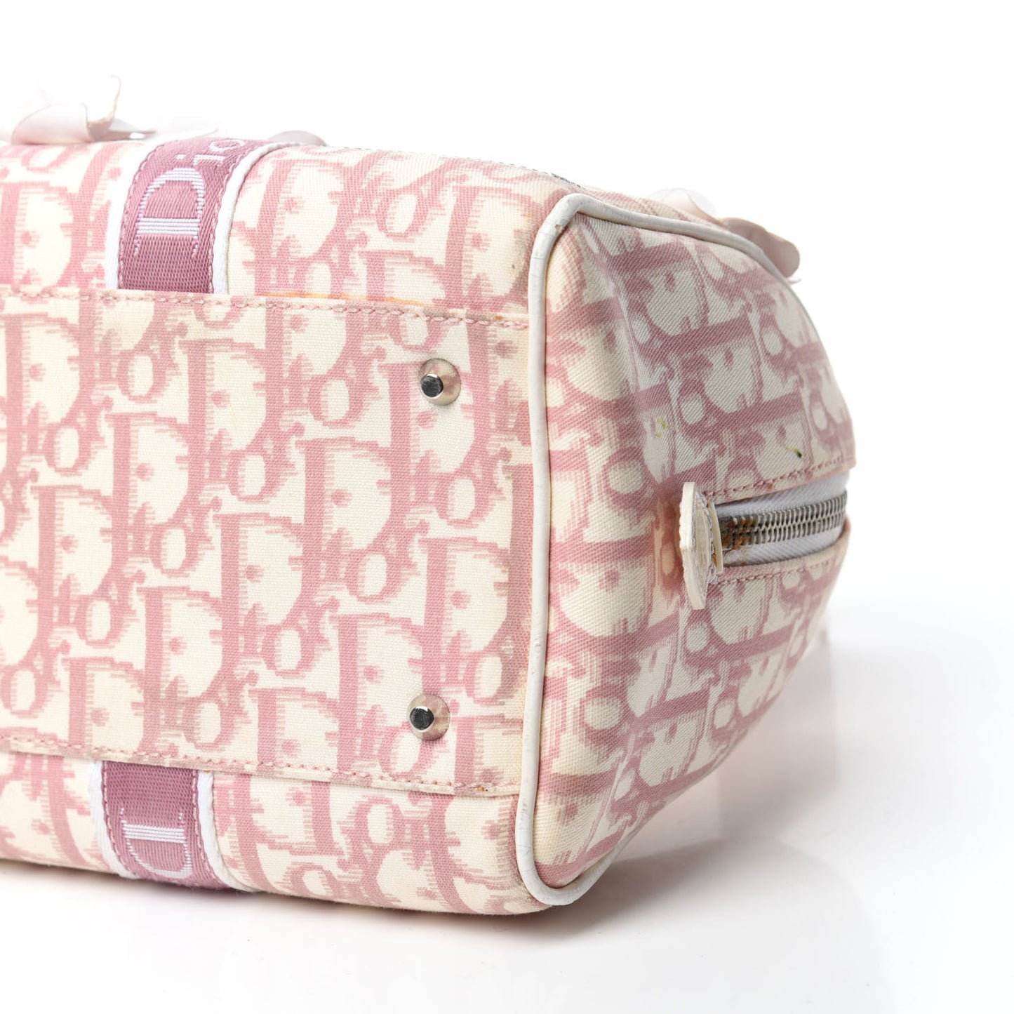 Monogram Girly Boston Pink